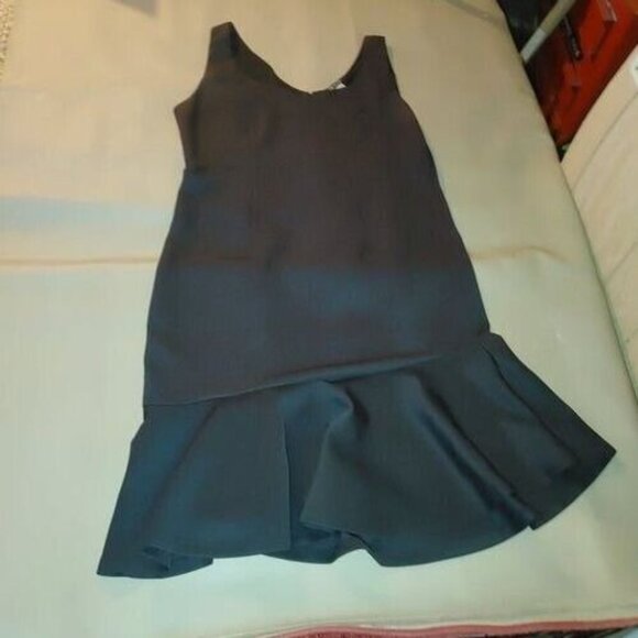 Venus Womens Dress Sleeveless Round Neck Panel Insert Ruffle Size XL Turkey - Picture 4 of 10